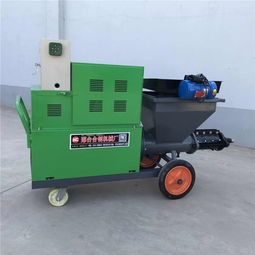 螺旋式砂漿噴涂機詳細介紹與操作步驟