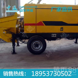 小骨料混凝土泵與砂漿噴涂機的應用與價格分析