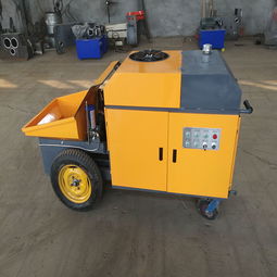 小型水泥砂漿噴涂機(jī)與混凝土輸送泵安全操作規(guī)程